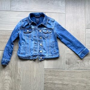 Gap Kids jean jacket, size Small.